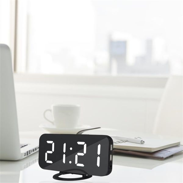 other clocks & accessories led digital alarm clock,portable mirror with 2 usb port table voice control electronic desktop
other clocks & accessories led digital alarm clock,portable mirror with 2 usb port table voice control electronic desktop
