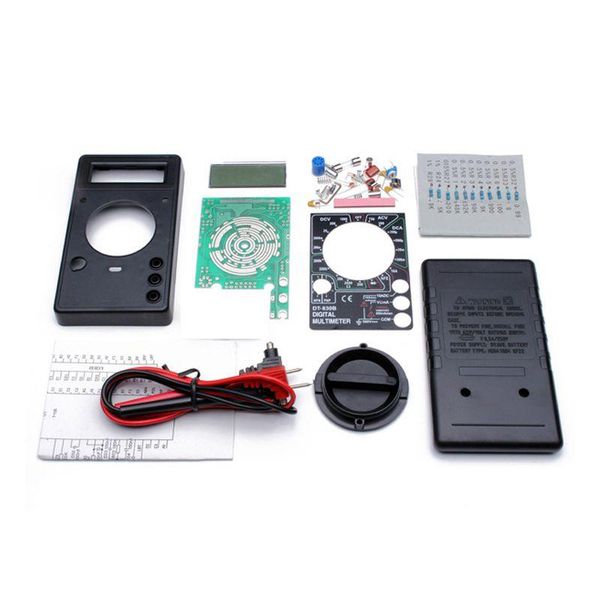 multimeters diy dt830b digital kit electronic learning