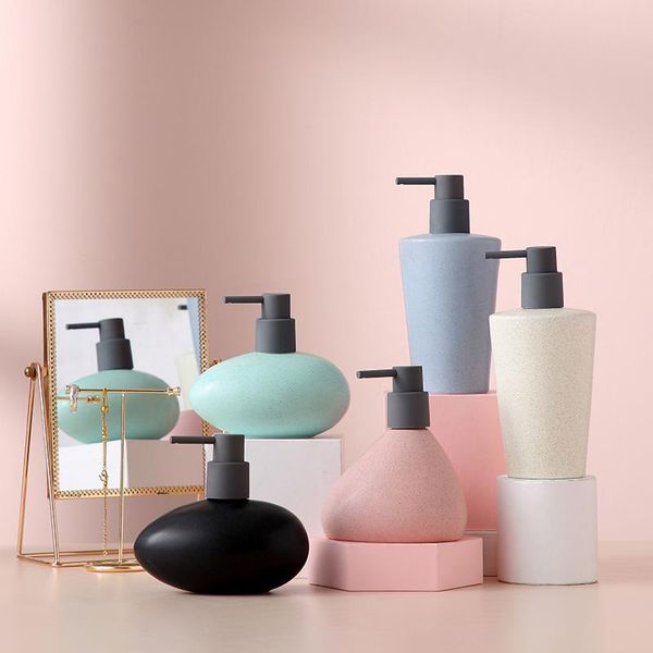 creative cermic hand washing liquid bottle soap dispenser body wish shampoo emulsion storage bathroom accessories
creative cermic hand washing liquid bottle soap dispenser body wish shampoo emulsion storage bathroom accessories