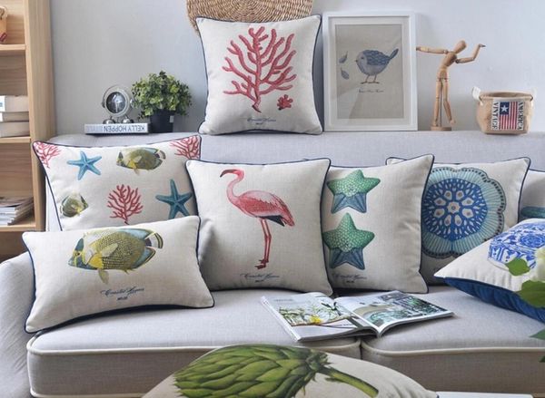 cushion/decorative pillow american seaweed starfish iinen home decoration sofa cushion pillowcase 
cushion/decorative pillow american seaweed starfish iinen home decoration sofa cushion pillowcase