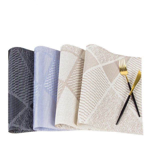 table runner 1pc teslin jacquard blocks mats home decoration stain resistant geometric pad mat washable placemats
table runner 1pc teslin jacquard blocks mats home decoration stain resistant geometric pad mat washable placemats