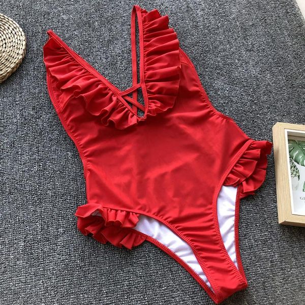 europe and america 2021 bikini style ruffled backless one-piece swimsuit women yy-74 suits
europe and america 2021 bikini style ruffled backless one-piece swimsuit women yy-74 suits