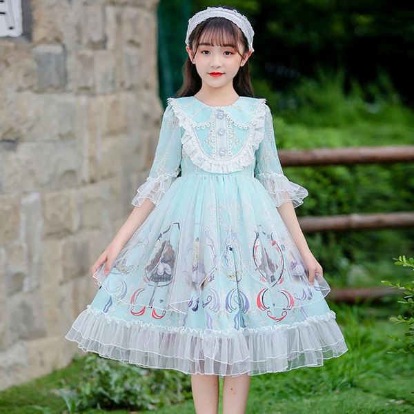 cute lolita dresses for girls 2021 spring children's clothes cartoon charaters elbow sleeve party lace princess girl's, Red;yellow
cute lolita dresses for girls 2021 spring children's clothes cartoon charaters elbow sleeve party lace princess girl's, Red;yellow