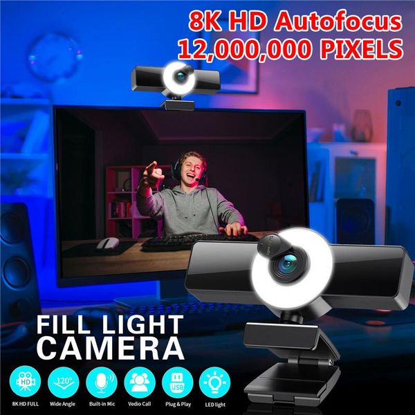 webcams autofocus webcam 8k hd web camera pc lapdeskcomputer microphone ring light tripod cam 4k 2k 1080p fill
webcams autofocus webcam 8k hd web camera pc lapdeskcomputer microphone ring light tripod cam 4k 2k 1080p fill