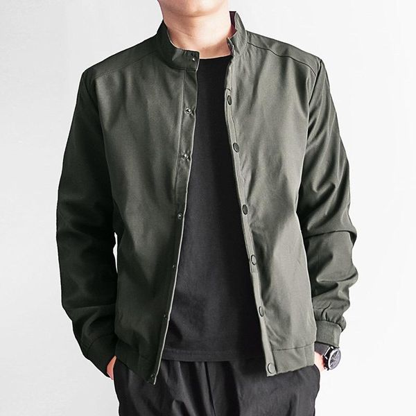 spring and autumn fat jacket men's plus size m-8xl casual stand-up collar stretch jackets, Black;brown
spring and autumn fat jacket men's plus size m-8xl casual stand-up collar stretch jackets, Black;brown