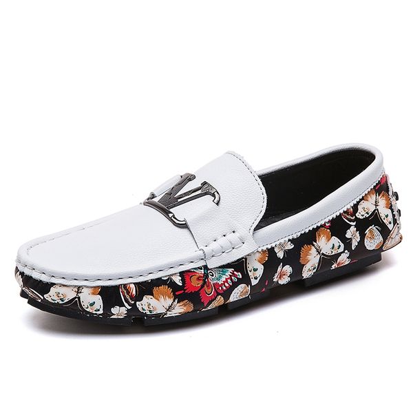 man new fashion colorful printing shoe masculino comfy casual shoe male leather loafer moccasin hombre slip-on zapatillas, Black
man new fashion colorful printing shoe masculino comfy casual shoe male leather loafer moccasin hombre slip-on zapatillas, Black