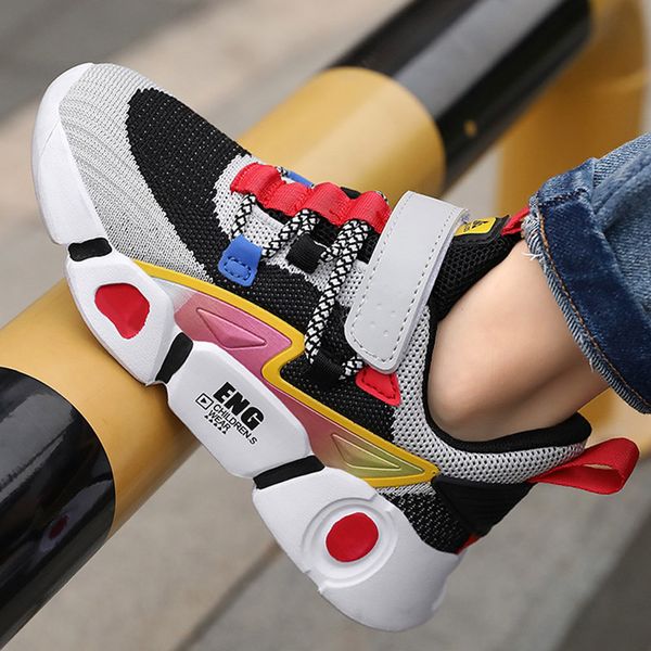 children casual sneakers for girls and boyskids tennis shoes mesh toddlers sports shoe non-slip sole flats 5-12 years 27-39#, Black;red
children casual sneakers for girls and boyskids tennis shoes mesh toddlers sports shoe non-slip sole flats 5-12 years 27-39#, Black;red