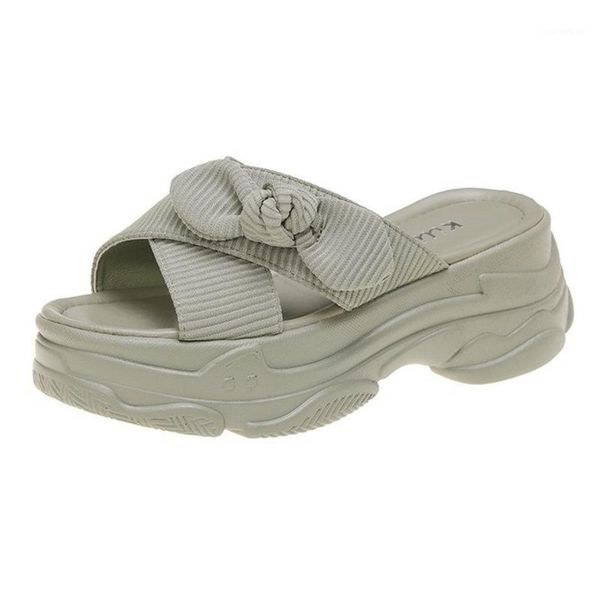 slippers summer women chunky platform 6cm high wedges shoes woman bow designers flip flops ladies outside casual slides green1, Black
slippers summer women chunky platform 6cm high wedges shoes woman bow designers flip flops ladies outside casual slides green1, Black