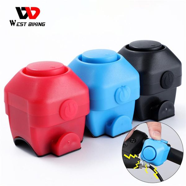 bike horns west biking electric bell 130db horn rainproof mtb road bicycle handlebar ring silica gel shell cycling accessories
bike horns west biking electric bell 130db horn rainproof mtb road bicycle handlebar ring silica gel shell cycling accessories
