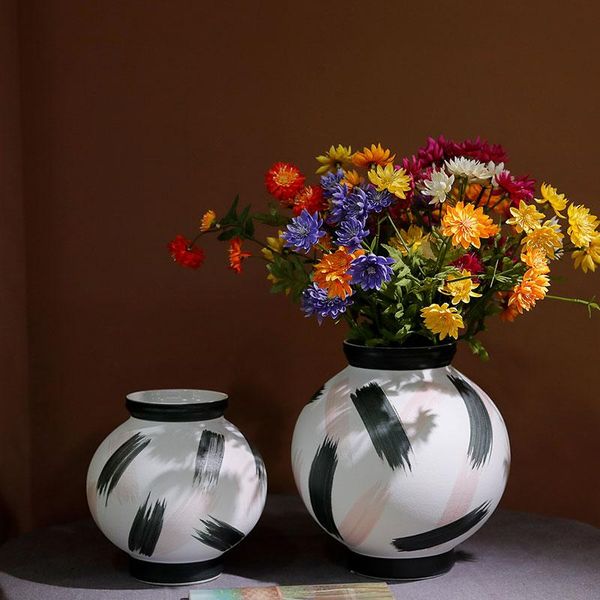 vases chinese minimalist home living room ceramic vase ornaments soft crafts flower arrangement
vases chinese minimalist home living room ceramic vase ornaments soft crafts flower arrangement