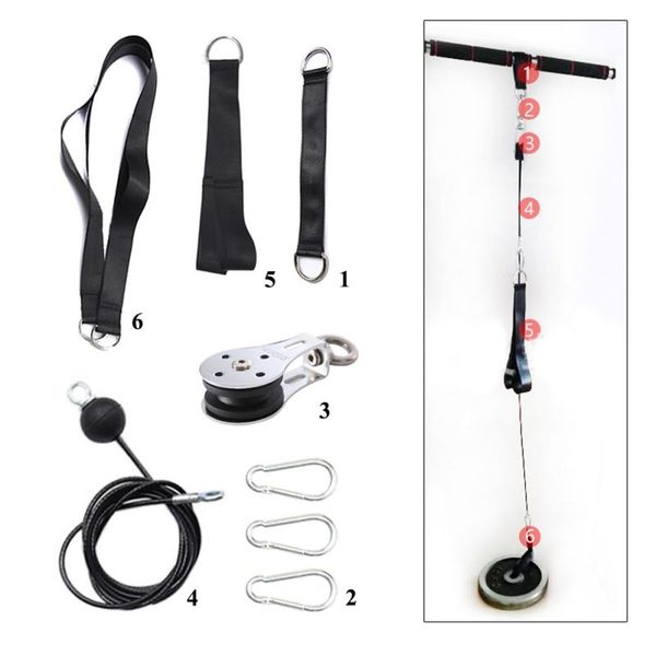 adjustable length home gym sport accessories fitness pulley cable system lifting triceps rope machine workout
adjustable length home gym sport accessories fitness pulley cable system lifting triceps rope machine workout