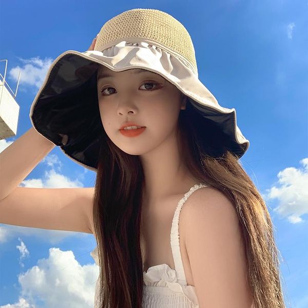 wide brim hats fashion summer stripped bucket cap for women spring fishing hat outdoor sports aurtumn ladies gift, Blue;gray
wide brim hats fashion summer stripped bucket cap for women spring fishing hat outdoor sports aurtumn ladies gift, Blue;gray