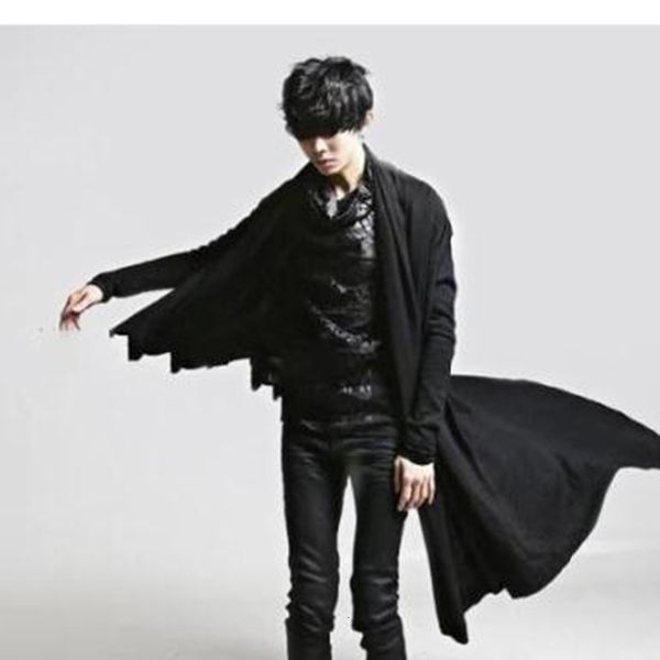korean s-4xl stylist hair male tide fall and non-mainstream winter personality cardigan shirt shawl cable long killer jacket cl 4isv, Black
korean s-4xl stylist hair male tide fall and non-mainstream winter personality cardigan shirt shawl cable long killer jacket cl 4isv, Black
