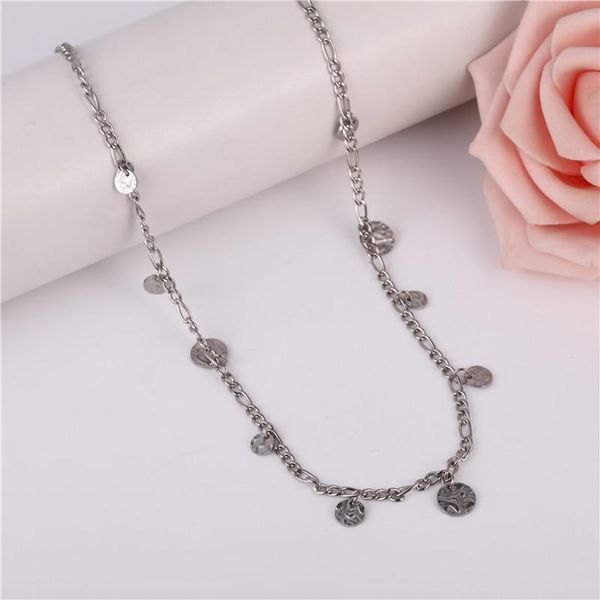 chains oufei stainless steel woman jewelry accessories metal necklace for women 2021 fashion offers with, Silver
chains oufei stainless steel woman jewelry accessories metal necklace for women 2021 fashion offers with, Silver