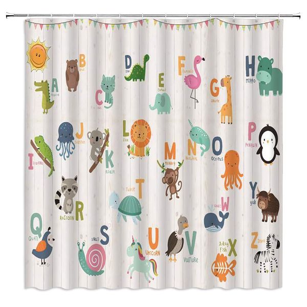 abc learning alphabet shower curtain kids educational funny cartoon teaching words animal pattern,70x70 inch polyester fabric
abc learning alphabet shower curtain kids educational funny cartoon teaching words animal pattern,70x70 inch polyester fabric