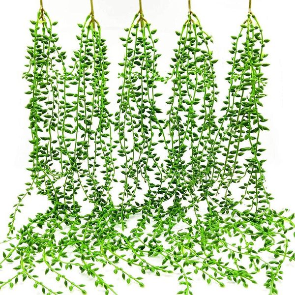 decorative flowers & wreaths 8pcs 32.3 inches artificial succulents hanging plants fake string of pearls for wall home garden decoration
decorative flowers & wreaths 8pcs 32.3 inches artificial succulents hanging plants fake string of pearls for wall home garden decoration