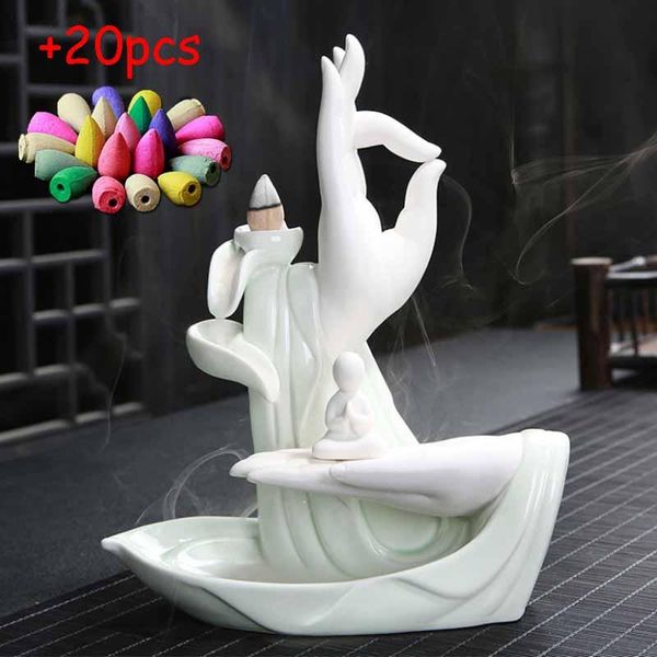 calm and soothing retro chinese style incense burner bergamot ceramic waterfall countercurrent home decoration fragrance lamps
calm and soothing retro chinese style incense burner bergamot ceramic waterfall countercurrent home decoration fragrance lamps