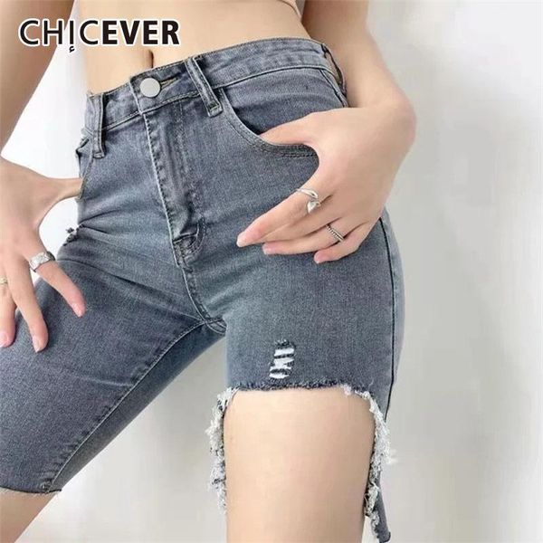 women's pants & capris chicever casual slim knee length denim for women high waist patchwork hole vintage elastic jeans female summer f, Black;white
women's pants & capris chicever casual slim knee length denim for women high waist patchwork hole vintage elastic jeans female summer f, Black;white