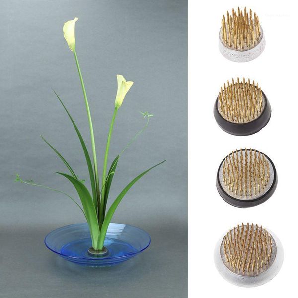 party decoration round ikebana kenzan flower frog with rubber gasket art fixed arranging tools k1mf1
party decoration round ikebana kenzan flower frog with rubber gasket art fixed arranging tools k1mf1