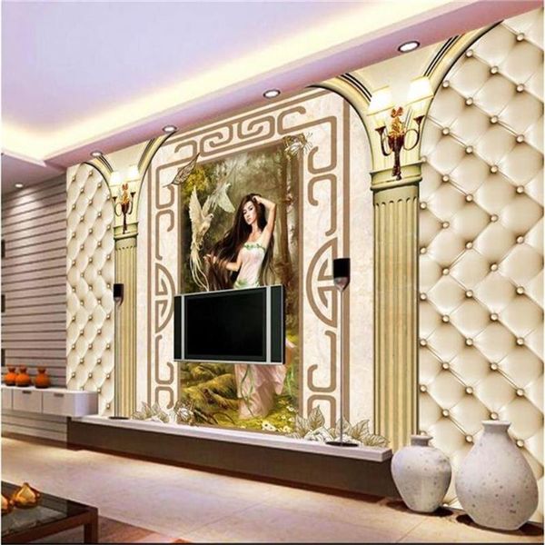 custom size 3d po wallpaper mural living room soft bag roman stylos woman picture sofa tv backdrop for wall wallpapers
custom size 3d po wallpaper mural living room soft bag roman stylos woman picture sofa tv backdrop for wall wallpapers