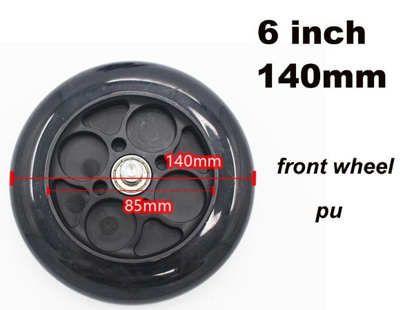 electric scooter pu tire 6 "140mm polyurethane solid front wheel, suitable for small motorcycle wheels & tires
electric scooter pu tire 6 "140mm polyurethane solid front wheel, suitable for small motorcycle wheels & tires