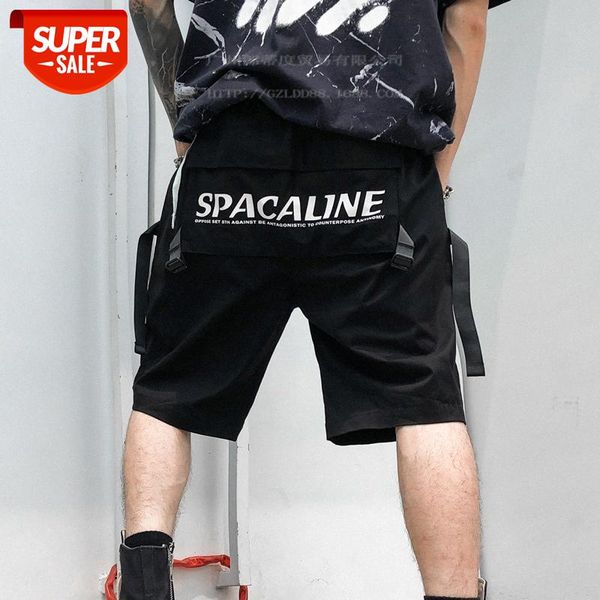men's shorts brand cotton five-point pants straight casual hip-hop loose overalls #v08c, Black
men's shorts brand cotton five-point pants straight casual hip-hop loose overalls #v08c, Black