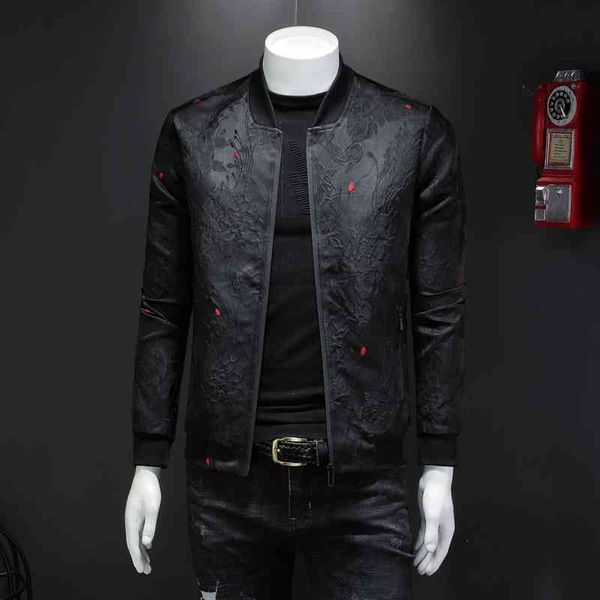 men's jackets spring autumn casual coat flower slim fit pattern bomber 4xl jacquard black, Black;brown
men's jackets spring autumn casual coat flower slim fit pattern bomber 4xl jacquard black, Black;brown