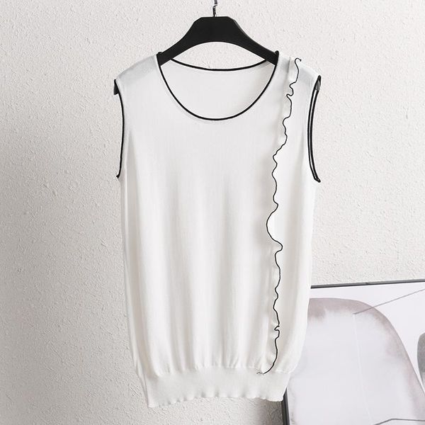 women's t-shirt szdyqh t-shirts arrival pullover thin summer basic jumper for female soft shirt sleeveless clothes, White
women's t-shirt szdyqh t-shirts arrival pullover thin summer basic jumper for female soft shirt sleeveless clothes, White