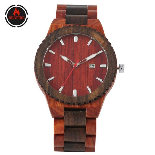 wristwatches redfire vintage red wood men watches business style auto date design simple dial natural wooden watch band strap adjuster, Slivery;brown
wristwatches redfire vintage red wood men watches business style auto date design simple dial natural wooden watch band strap adjuster, Slivery;brown