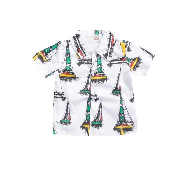 shirts born kid bbay boy short-sleeve boat print white shirt clothes outfit, White;black
shirts born kid bbay boy short-sleeve boat print white shirt clothes outfit, White;black