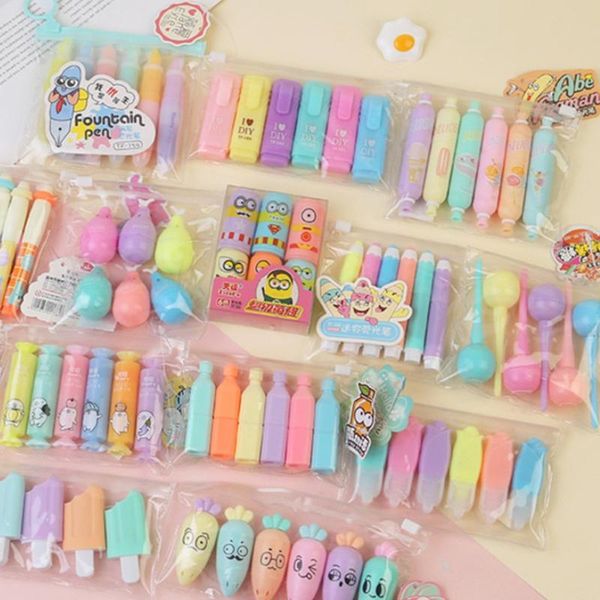 highlighters 6pcs cute mini highlighter lovely cartoon paint marker pen school office stationery supply vitamin funny, Black;red
highlighters 6pcs cute mini highlighter lovely cartoon paint marker pen school office stationery supply vitamin funny, Black;red