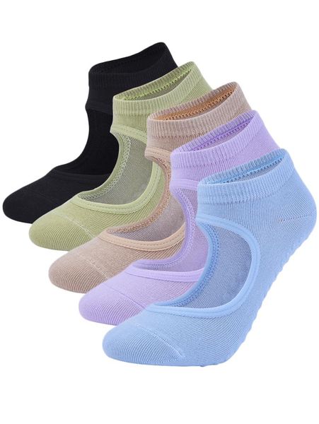 sports socks women yoga non-slip breathable pilates backless ankle ladies ballet dance for fitness gym, Black
sports socks women yoga non-slip breathable pilates backless ankle ladies ballet dance for fitness gym, Black