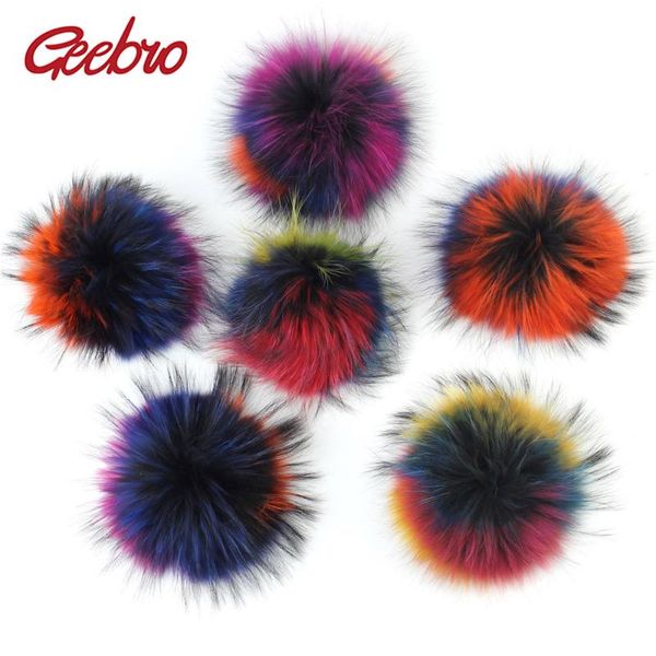 beanie/skull caps geebro 50 pcs 15 cm rainbow color raccoon fur pompom winter women beanies with balls hats accessories mixed pompon, Blue;gray
beanie/skull caps geebro 50 pcs 15 cm rainbow color raccoon fur pompom winter women beanies with balls hats accessories mixed pompon, Blue;gray