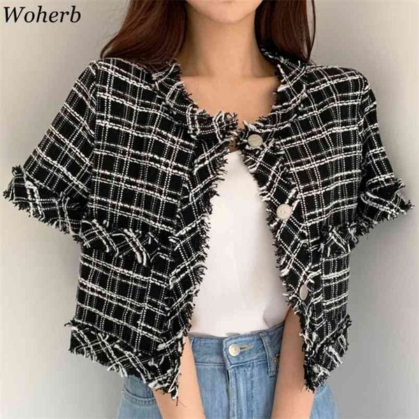 office lady fashion loose chic elegant plaid retro ol ruffles color-hit high waist gentle coats 210519, Black;brown
office lady fashion loose chic elegant plaid retro ol ruffles color-hit high waist gentle coats 210519, Black;brown