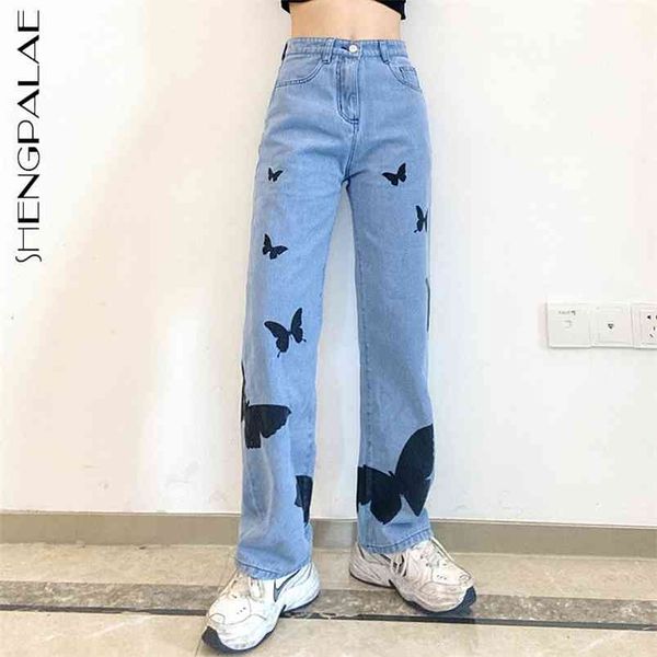 streetwear butterfly printed jeans women's spring high waist loose straight denim pants female tide 5c753 210427, Blue
streetwear butterfly printed jeans women's spring high waist loose straight denim pants female tide 5c753 210427, Blue