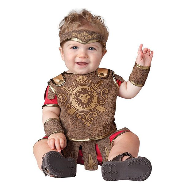 mascot doll costume 0-3years old baby cartoon gladiator rompers kids birthday anniversary party role play dress up outfit halloween costume, Red;yellow
mascot doll costume 0-3years old baby cartoon gladiator rompers kids birthday anniversary party role play dress up outfit halloween costume, Red;yellow