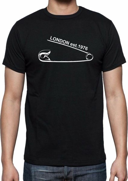 safety pin t-shirt - punk rock, london, 1976-77, various sizes/cols, White;black
safety pin t-shirt - punk rock, london, 1976-77, various sizes/cols, White;black