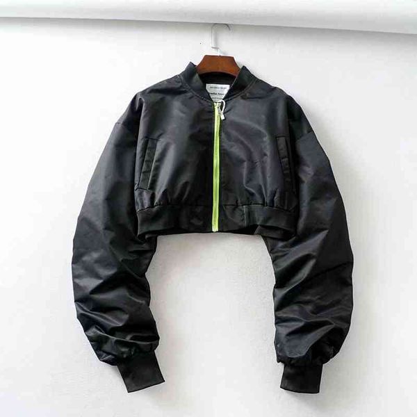 women's jackets hwlzltzht 2022 autumn short baseball loose coats zipper casual basic jacket bomber coat female outwear m2c0, Black;brown
women's jackets hwlzltzht 2022 autumn short baseball loose coats zipper casual basic jacket bomber coat female outwear m2c0, Black;brown