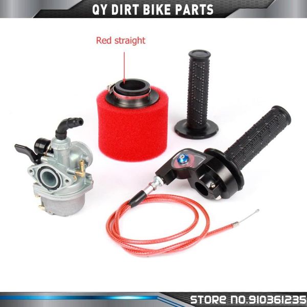 motorcycle fuel system pz19 carburetor visiable throttle grip settle cable air filter oil 50cc 70cc 90cc 110cc pit bike atv quad go kart
motorcycle fuel system pz19 carburetor visiable throttle grip settle cable air filter oil 50cc 70cc 90cc 110cc pit bike atv quad go kart