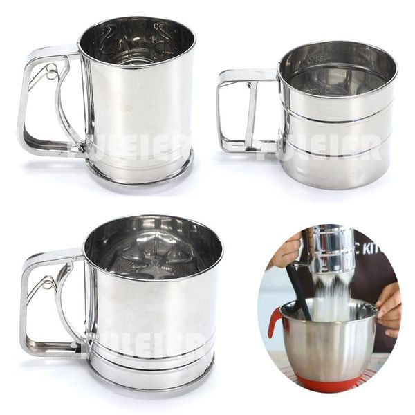 baking & pastry tools 3 style stainless steel flour sifter sieve cup for powdered sugar kitchen shakers cakes mesh strainers
baking & pastry tools 3 style stainless steel flour sifter sieve cup for powdered sugar kitchen shakers cakes mesh strainers