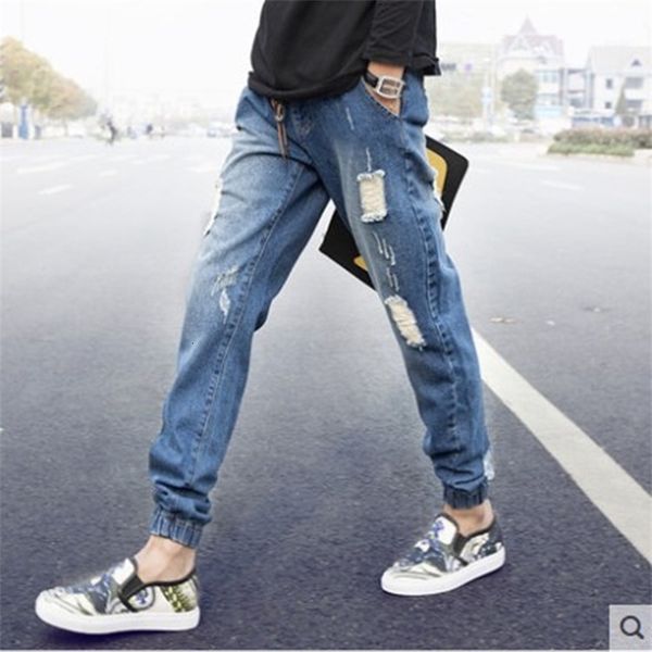 men's jeans pantalones hombre summer korean ripped mens baggy streetwear blue harem denim pants trousers hip hop men 9x3h
men's jeans pantalones hombre summer korean ripped mens baggy streetwear blue harem denim pants trousers hip hop men 9x3h