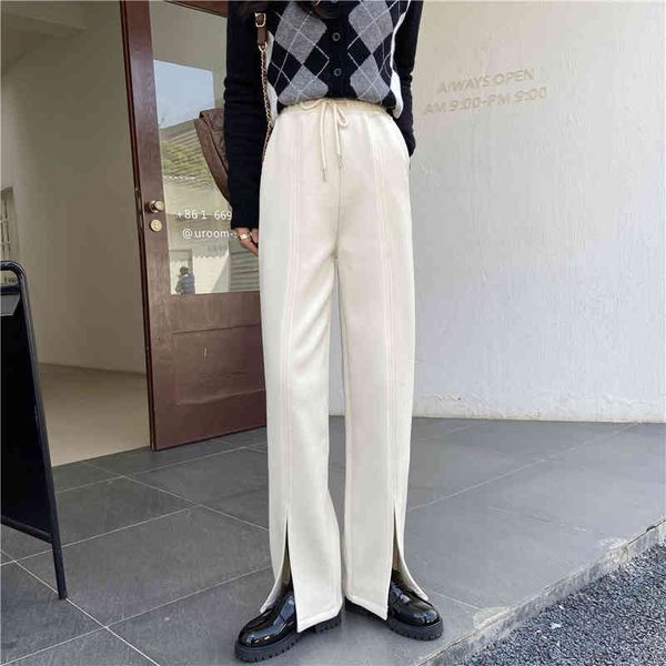 women's pants & capris hzirip women's straight pants big solid high waist thin elegant female casual breech-fitting split xibz, Black;white
women's pants & capris hzirip women's straight pants big solid high waist thin elegant female casual breech-fitting split xibz, Black;white