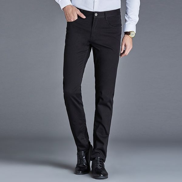 pants 2021 casual men's autumn winter korean version of young and middle-aged business black cotton elastic straight pants
pants 2021 casual men's autumn winter korean version of young and middle-aged business black cotton elastic straight pants