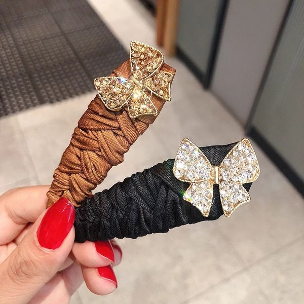 2021 new exquisite fashion rhinestones bow knot cross fabric bb clip headdress temperament women's hairpins hair accessories, Slivery;white
2021 new exquisite fashion rhinestones bow knot cross fabric bb clip headdress temperament women's hairpins hair accessories, Slivery;white