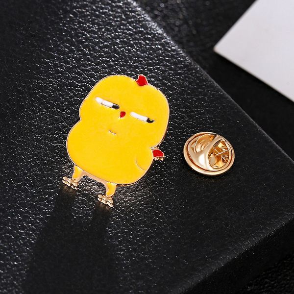creative little yellow chicken brooch alloy oil dripping lovely style women's animal brooch clothing accessories pin, Gray
creative little yellow chicken brooch alloy oil dripping lovely style women's animal brooch clothing accessories pin, Gray