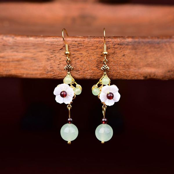 dangle & chandelier ethnic style natural stone women earrings handmade elegant vintage woman female eeardrop fashion jewelry gift, Silver
dangle & chandelier ethnic style natural stone women earrings handmade elegant vintage woman female eeardrop fashion jewelry gift, Silver
