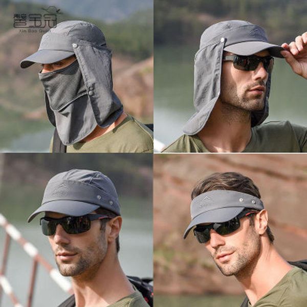 wide brim hats summer men and women universal multi-functional sun hat outdoor fishing quick dry, Blue;gray
wide brim hats summer men and women universal multi-functional sun hat outdoor fishing quick dry, Blue;gray