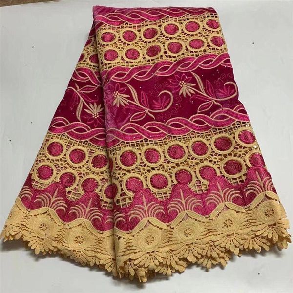 ribbon french lace fabric 2021 guipure embroidery african cord velvet nigerian for dress gb-9, Pink;blue
ribbon french lace fabric 2021 guipure embroidery african cord velvet nigerian for dress gb-9, Pink;blue