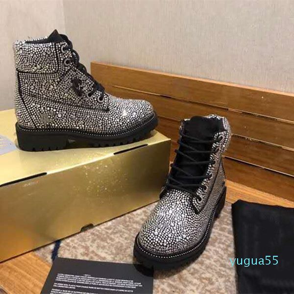 women's shoes full diamond high martin boots 1499, Black 
women's shoes full diamond high martin boots 1499, Black