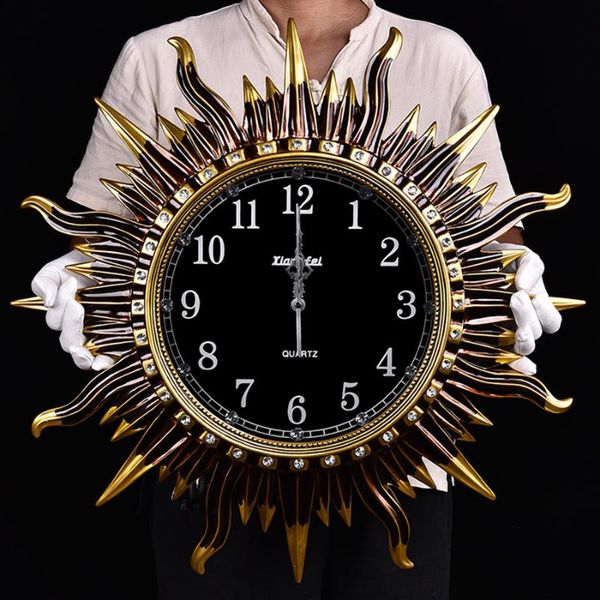 wall clocks europe sun large clock gold antique luxury silent retro watches home decor living room orologio da parete gift ideas w
wall clocks europe sun large clock gold antique luxury silent retro watches home decor living room orologio da parete gift ideas w